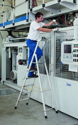 Zarges XLstep S Anodised Platform Stepladder